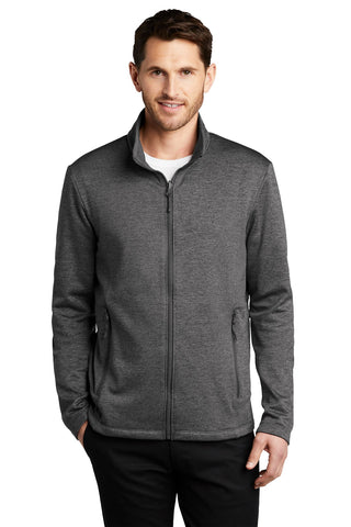 Port Authority  Collective Striated Fleece Jacket. F905