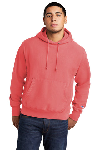 Champion  Reverse Weave  Garment-Dyed Hooded Sweatshirt. GDS101