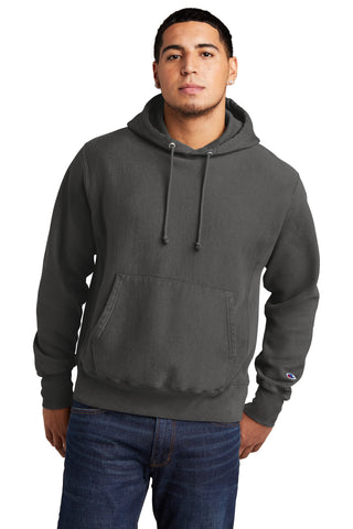 Champion  Reverse Weave  Garment-Dyed Hooded Sweatshirt. GDS101