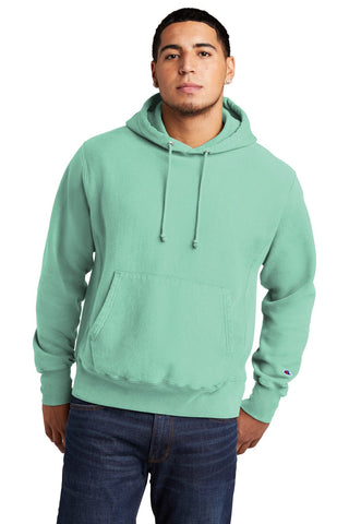 Champion  Reverse Weave  Garment-Dyed Hooded Sweatshirt. GDS101