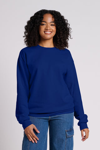 Jerzees Ultimate ™  Unisex CVC Ring Spun Crewneck Sweatshirt IC48M