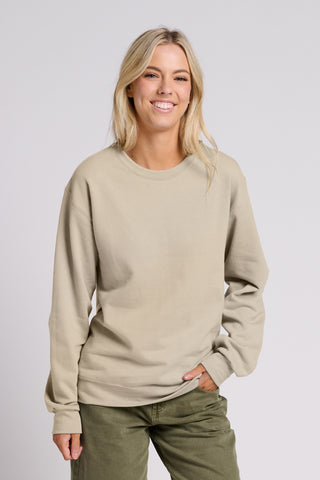 Jerzees Ultimate ™  Unisex CVC Ring Spun Crewneck Sweatshirt IC48M