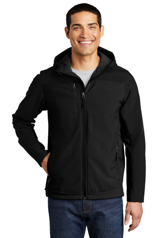 Port Authority Hooded Core Soft Shell Jacket. J335