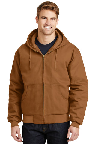 CornerStone - Duck Cloth Hooded Work Jacket.  J763H