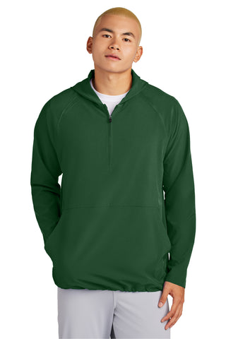 Sport-Tek Repeat 1/2-Zip Long Sleeve Hooded Jacket JST488