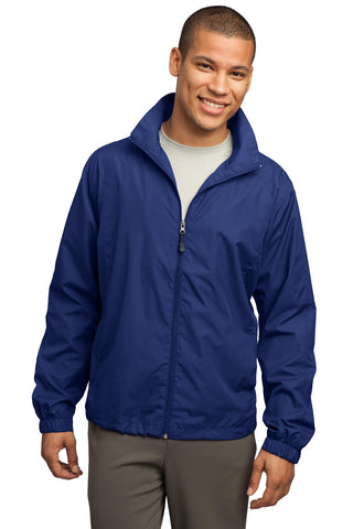 Sport-Tek Full-Zip Wind Jacket. JST70