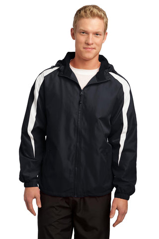 Sport-Tek Fleece-Lined Colorblock Jacket. JST81