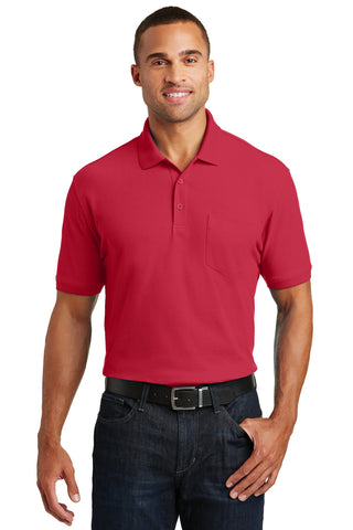 Port Authority Core Classic Pique Pocket Polo. K100P