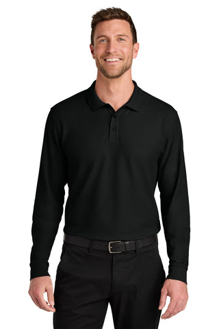 Port Authority ®  Wearever Signature Pique Long Sleeve Polo K200LS