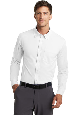 Port Authority Dimension Knit Dress Shirt. K570