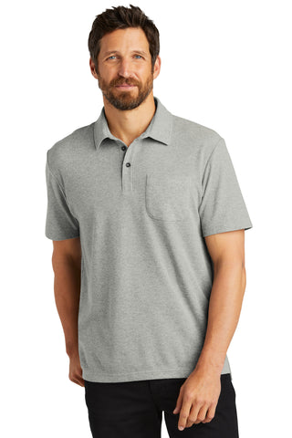 Port Authority C-FREE Cotton Blend Pique Pocket Polo K868