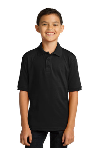 Port & Company Youth Core Blend Jersey Knit Polo. KP55Y