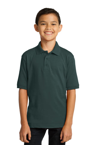 Port & Company Youth Core Blend Jersey Knit Polo. KP55Y