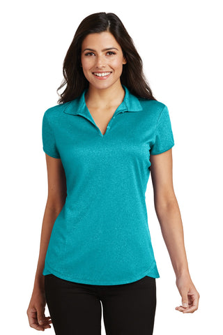 Port Authority Ladies Trace Heather Polo. L576