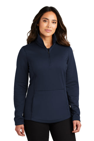 Port Authority Ladies Smooth Fleece 1/4-Zip L804