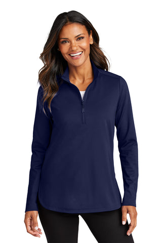 Port Authority Ladies C-FREE Double Knit 1/4-Zip LK880