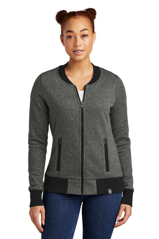 New Era  Ladies French Terry Baseball Full-Zip. LNEA503