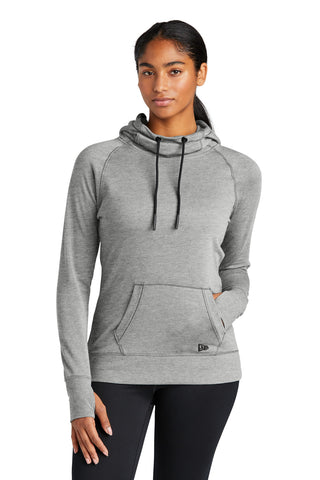 New Era  Ladies Tri-Blend Fleece Pullover Hoodie. LNEA510