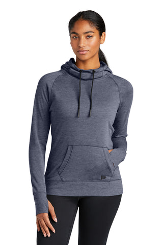 New Era  Ladies Tri-Blend Fleece Pullover Hoodie. LNEA510