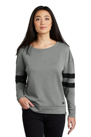 New Era  Ladies Tri-Blend Fleece Varsity Crew LNEA513