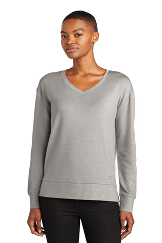 OGIO Ladies Luuma Flex Long Sleeve V-Neck LOG825