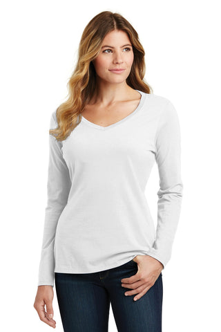 Port & Company Ladies Long Sleeve Fan Favorite V-Neck Tee. LPC450VLS