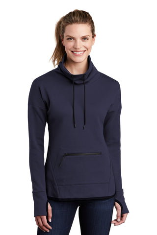 Sport-Tek  Ladies Triumph Cowl Neck Pullover LST280