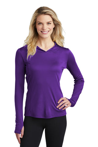 Sport-Tek  Ladies PosiCharge  Competitor  Hooded Pullover. LST358