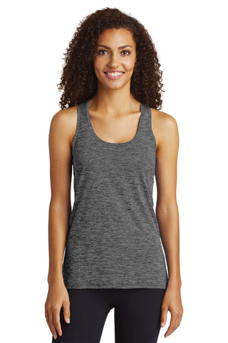 Sport-Tek  Ladies PosiCharge  Electric Heather Racerback Tank. LST396