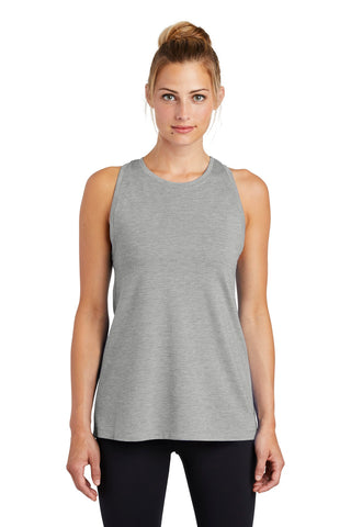 Sport-Tek  Ladies PosiCharge  Tri-Blend Wicking Tank. LST402