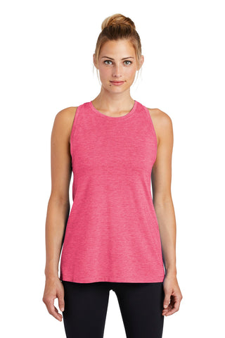 Sport-Tek  Ladies PosiCharge  Tri-Blend Wicking Tank. LST402