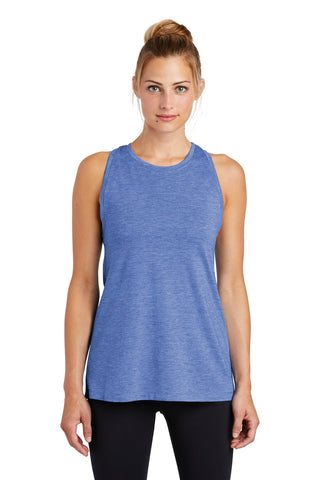 Sport-Tek  Ladies PosiCharge  Tri-Blend Wicking Tank. LST402