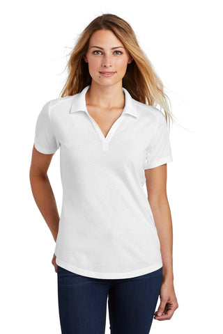 Sport-Tek  Ladies PosiCharge  Tri-Blend Wicking Polo. LST405