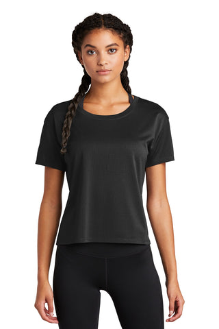 Sport-Tek  Ladies PosiCharge  Draft Crop Tee. LST411