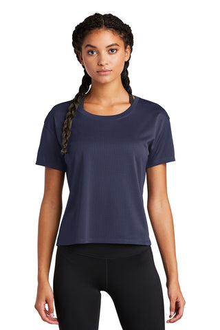 Sport-Tek  Ladies PosiCharge  Draft Crop Tee. LST411