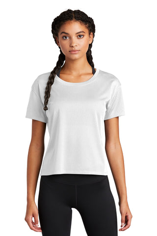 Sport-Tek  Ladies PosiCharge  Draft Crop Tee. LST411