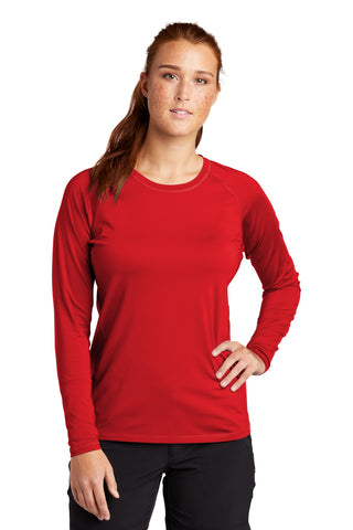 Sport-Tek  Ladies Long Sleeve Rashguard Tee. LST470LS