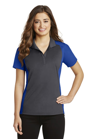 Sport-Tek Ladies Colorblock Micropique Sport-Wick Polo. LST652