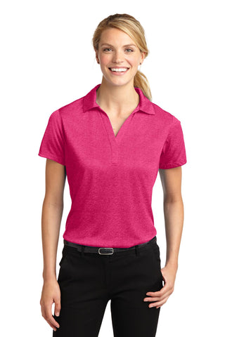 Sport-Tek Ladies Heather Contender Polo. LST660