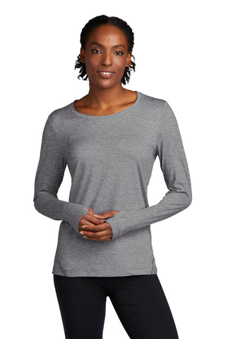 Sport-Tek  Ladies Exchange 1.5 Long Sleeve Crew. LST710