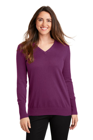 Port Authority Ladies V-Neck Sweater. LSW285