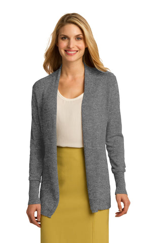 Port Authority Ladies Open Front Cardigan Sweater. LSW289