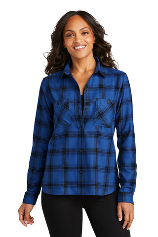 Port Authority Ladies Plaid Flannel Shirt LW669