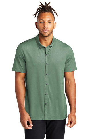 Mercer+Mettle Stretch Pique Full-Button Polo MM1006