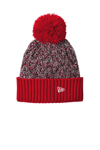 New Era ®  Marled Knit Pom Beanie NE910