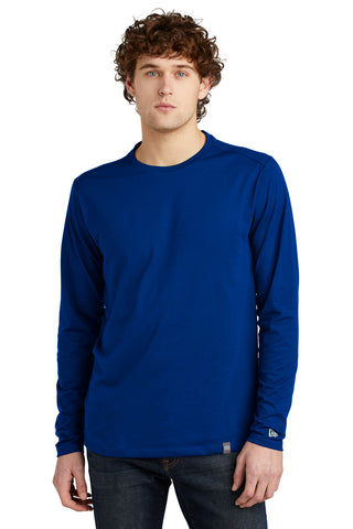 New Era  Heritage Blend Long Sleeve Crew Tee. NEA102