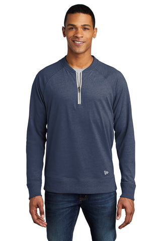 New Era  Sueded Cotton Blend 1/4-Zip Pullover NEA123