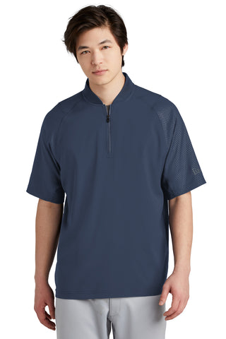 New Era  Cage Short Sleeve 1/4-Zip Jacket. NEA600