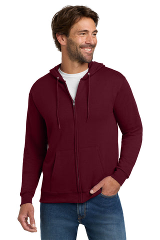 Hanes ®  - EcoSmart ®  Full-Zip Hooded Sweatshirt. P180