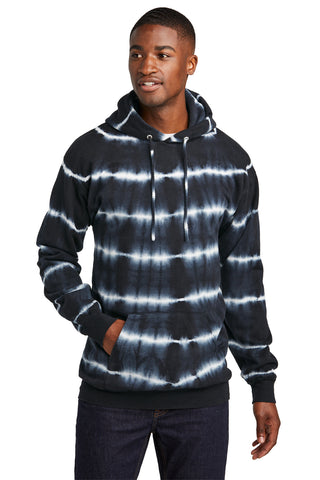 Port & Company ®  Allover Stripe Tie-Dye Fleece PC143
